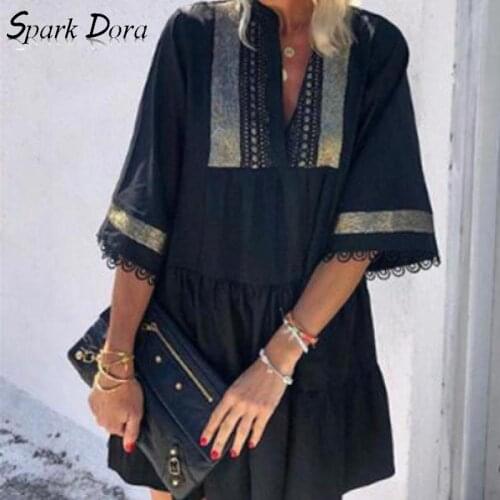 Летние платья больших размеров SparkDora China At AliExpress