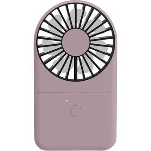 Convenient Usb Fan Charging Treasure Net Red Lazy Handheld Small Fan Hanging Neck Practical And Durable Small Fan For Travel