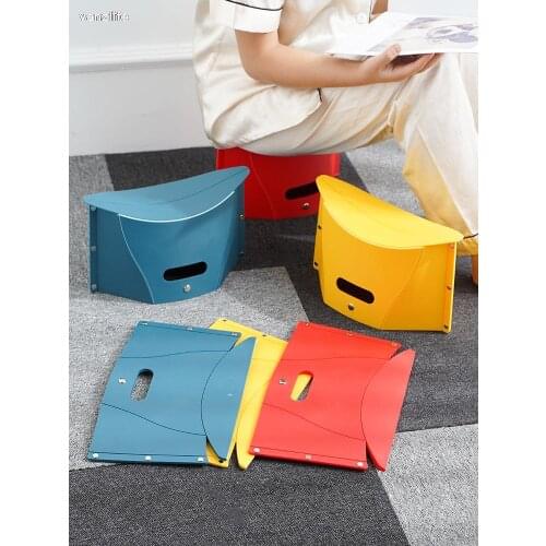 Vanzlife Camp chair folding stool plastic wind travel web celebrity outdoors travel train portable stool thin paper stools
