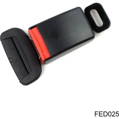 Released Push Button Buckle Tongue 21.5mm Seat Belt Buckle (FED025)