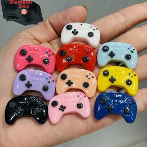 10PCS Resin Cute Cartoon Fridge Magnetic Sticker Kawaii Colourful Gamepad Refrigerator Magnets Kitchen Decoration Free Shipping
