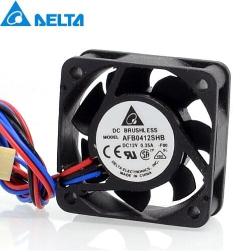 40*40*15MM AFB0412SHB 4015 40mm 12V 0.35A air volume dual-speed ball bearing cooling fan for Delta