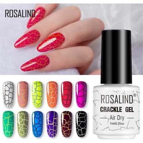 7ml Cracked Nail Glue Weathered Burst Phototherapy Glue Set Nail Glue polish set colors gellak manicure Permanent Semi Permanent