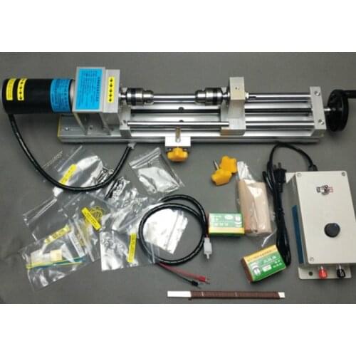 Home Mini woodworking lathe Fozhu machine grinding and polishing car ball ball ball Mini multifunctional machine floating bed