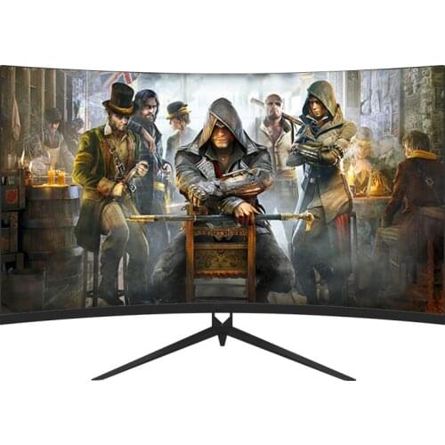 144hz 32 Inch 4K Curved Gaming Monitor For Pc Game Competition 4K 144hz 32" LCD Computer Display Pc Screen HDMI Display