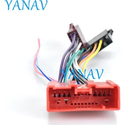 12-015 ISO RADIO ADAPTER CABLE FOR-MAZDA 2001+Car Stereo Radio Wiring Harness Connector