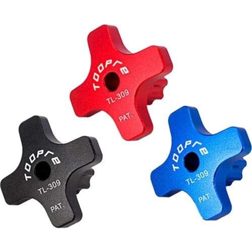 Plum Blossom Crank Cover Anti-scratch Anti-oxidation Compact Bike Crankset Crank Arm Puller Shock Absorb Bike Crank Extractor