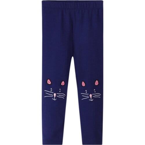 Jumping meters Childrens Legging Pants Stripe Girls Autumn Spring Hot Kids Trousers Pants