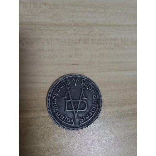 Coin Valar Morghulis High Valyrian Cosplay Metal Coin Faceless Man Iron Coins Prop Coin Valar Morghulis High Valyrian Cosplay M