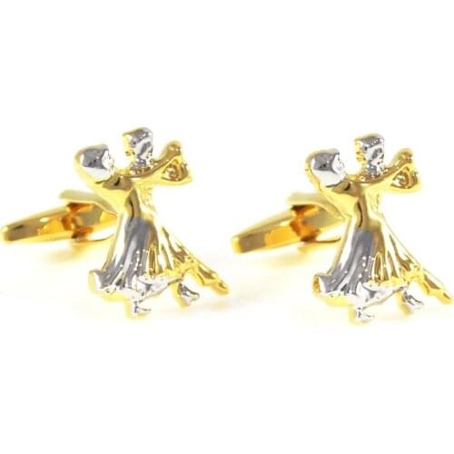 Mens Dancers Cuff links Dancing Lovers Cuff Links Wedding Cuff Links
