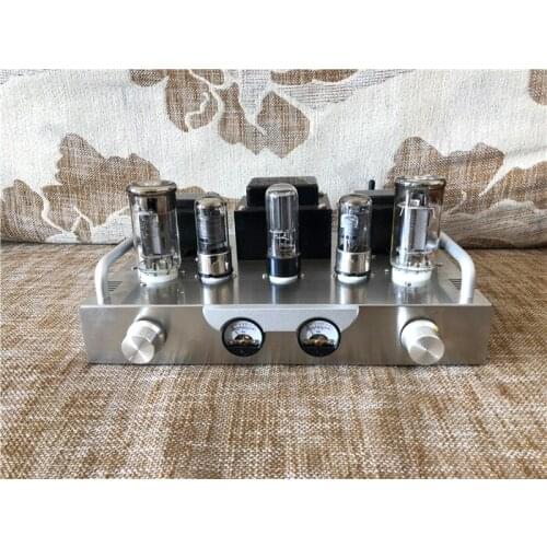 NEW Small 300B 6J8P FU50 title Spartan F1 tube amplifier power amplifier with meter head display 8W+8W With Bluetooth DIY KITS
