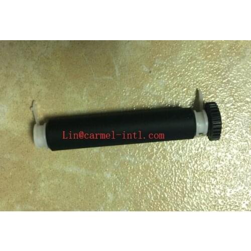 New original Roller For Zebra LP2824 Desktop Barcode Printer 105910-107 with plastick bushings Rubber roller Zebra LP 2824