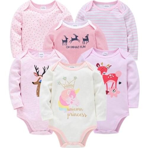 Baby Clothes Girls Infant Set Autumn 100%Cotton Newborn Baby Boys Girls Clothes 3 6PCS Baby Pajamas Unisex Kids Clothing Sets