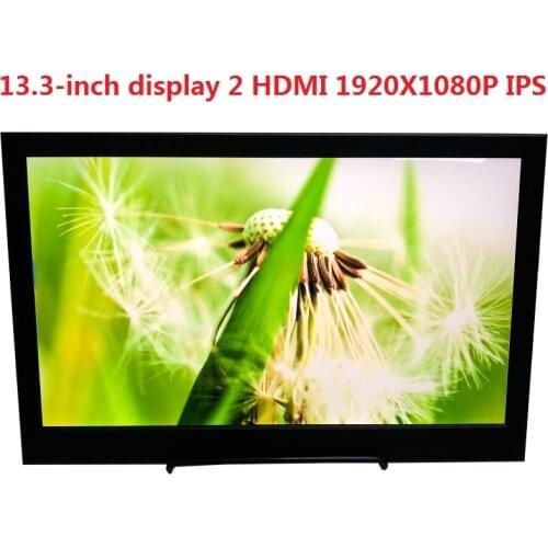 Raspberry Pi switch laptop portable monitor HDMI 13.3 inch LCD screen for PC PS4 Pro/Xbox1080P IPS HD LCD LED computer display