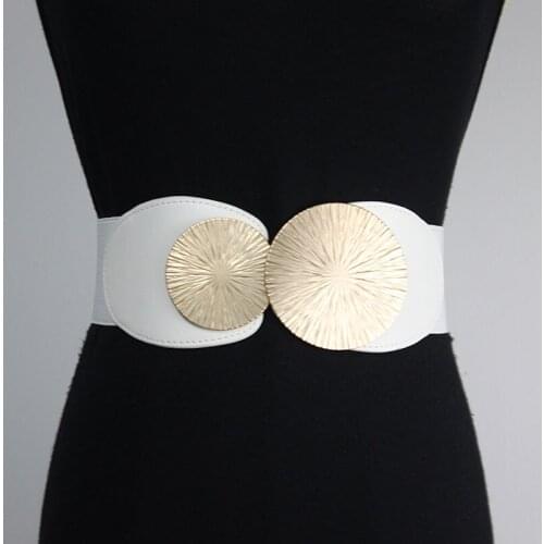 Girdle for Women Fashion Accesories Waist Elastic Wide Waist Seal Female All Match Corset Belts