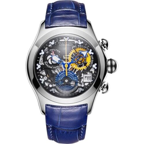 Reef Tiger Women's Skeleton Watch