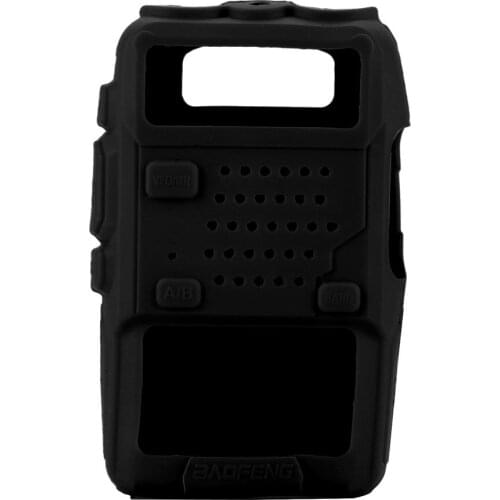Silicone Rubber Cover Walkie Talkie Protection Cover Shell for BAOFENG UV-5R Two Way Radio F8+ UV 5R UV-5RE DM-5R