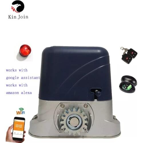 500-1300KGS 24V 220VAC Sliding Gate Operator opener of ACDC Motor as Door Closer Engine with Safety sensor wifi controller kits