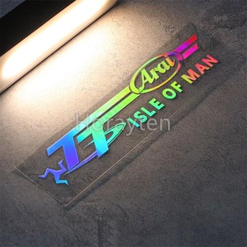 Max T/T Tourist Trophy Motorcycle Road GP Race Sticker Vinyl Decal for Isle Of Man TT Helmet Stickers Superbike SBK