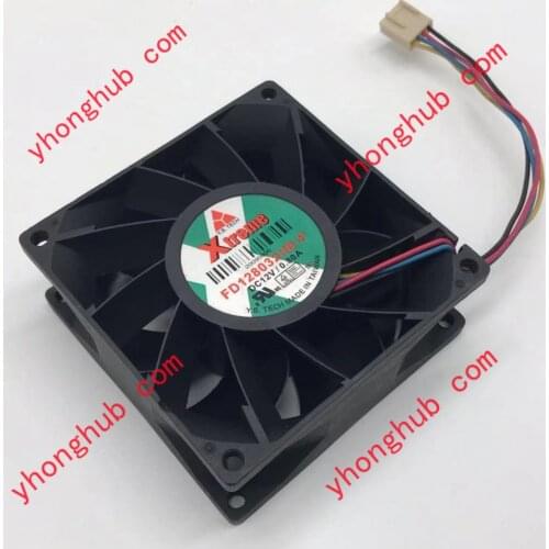 Y.S TECH FD128032HB-P DC 12V 0.37A 80x80x32mm Server Cooling Fan