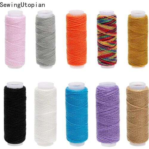 10PCS 203 Jeans Threads Bold Sewing Machine Thread Tent Umbrella Thick Wiring Denim Line Sewing Threads