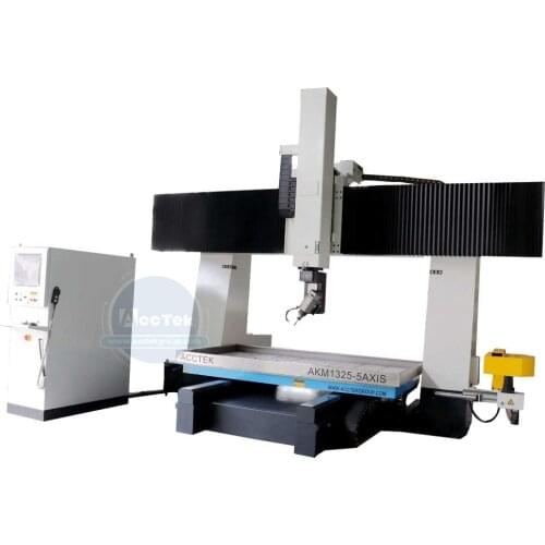 10KW 12KW Italy Hiteco ATC Spindle Swing rotate head 5D Woodworking Cnc Engraving Router 5 Axis With CE