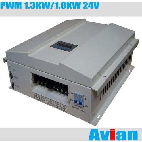 24V 1.3KW 1.8KW PWM wind solar hybrid controller free software CE certificated
