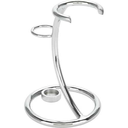 Men Shaving Tool Holder Stainless Steel Shaving Razor Brush Holders Stand Beard Clean Shaver Stands Shaving Tools For Home Hotel