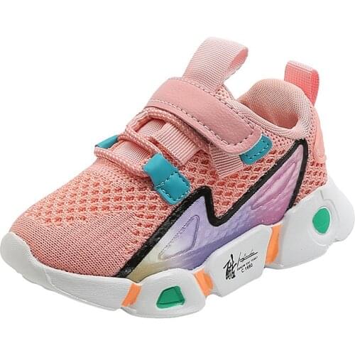 Childrens sneakers Boys Casual Sports Shoes Kids Flying Weaving Girls Trainers Wild Mesh Shoes Fashion Sneakers 1-6 years old