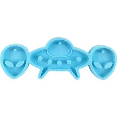 Keychain Epoxy Resin Mold Earrings Pendant Silicone Mould DIY Crafts Jewelry Necklace Casting Tools