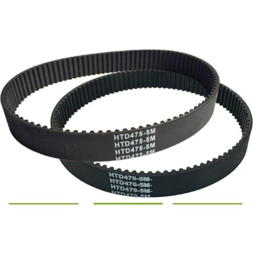 HTD440-5M HTD445-5M HTD450-5M HTD455-5M HTD460-5M HTD465-5M HTD470-5M HTD475-5M Rubber timing belt 1pc