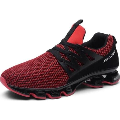 Heidsy Plus Size 48 Fashion Sneakers for Men Casual Shoes Mesh Lace-up Mens Shoes Lightweight Breathable Men Sneakers Trainers