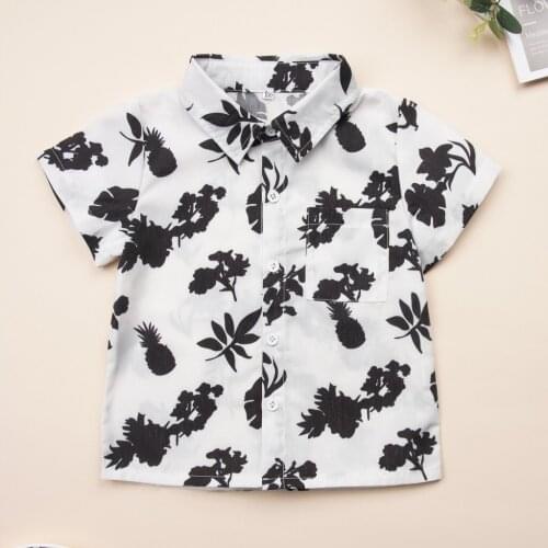 YOYOSHOW Summer new boys' T-shirt comfortable & fashionable boys' printing T-shirt 3-8 years old boys' T-shirt