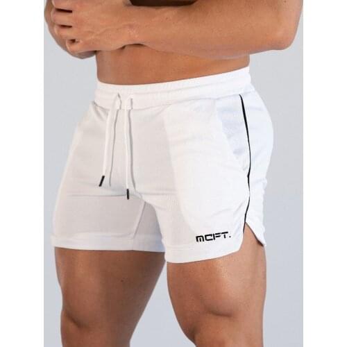 Running Shorts Men Quick Dry Workout Bodybuilding Gym Shorts Sports Summer Mesh Tennis Jogging Training Shorts with Pocket