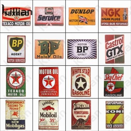 Retro Motorcycle Oil Advertising Metal Plaque Room Text Tin Sign Home Decoration Shop Metal Plate Metal Poster Bar Club Decor
