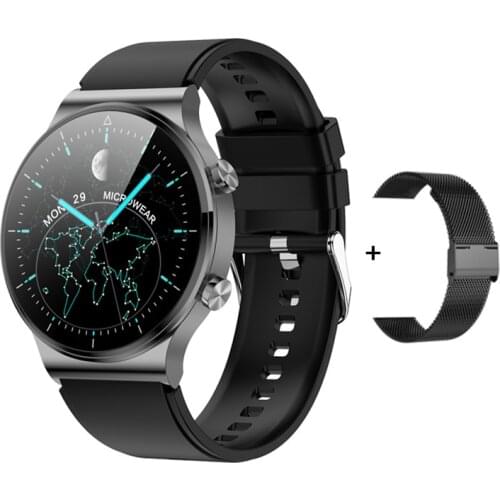 Smart Watch Man M2 Smartwatch With Answer Call Notification Push Customize Dials Waterproof IP68 Rotate Button Fitness Tracker