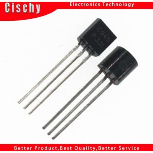 1PCS/Lot C945 2SC945 Triode to-92 50V/0.1A/0.5W/250MHZ Wholesale Electronic