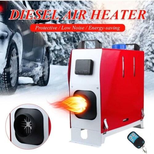 All In One 12V 8KW Diesel Air Heater Car Parking Heater Air Conditioner Machine Remote Control LCD Display For Truck Boat
