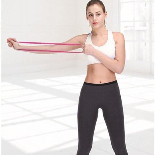 Yoga Elastic Ring Soft Resilient Wear-resistant Sports Training Fitness Strength Exercise Pilates Crossfit Track Gymnastics T5C0