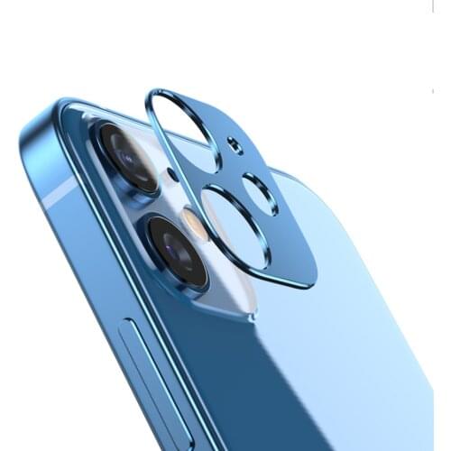 Camera Lens Protector For iPhone 11 12 Pro Max Ring Plating Aluminum Camera Case For iPhone 11 Pro Max 12 Cover Ring Protection