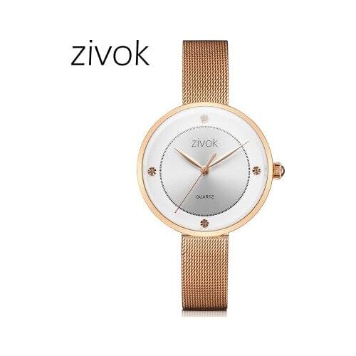 Women WatchesLuxury Brand Classical Wrist watch Clock Milanese Steel Lady Rose Gold Quartz LadiesWater Resistant Watch