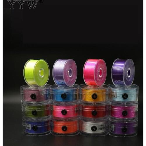 34 Color 1.5mm Cotton Polyester Cord For Jewelry Making DIY Weaving String Making Pendant Bracelet Rope 65-70m Length Line