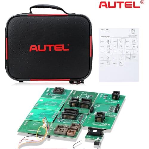 Autel IMKPA Expanded Key Programming Accessories Kit Work With XP400PRO/ IM608Pro Includes 12 Adapters for AUDI/BMW/Benz Key