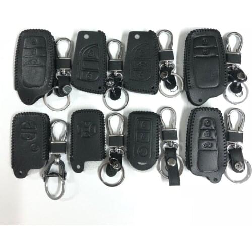 Car leather key case for Honda Brio CLARITY HR-V VEZEL Passport Pilot CR-Z NSX Ridgeline