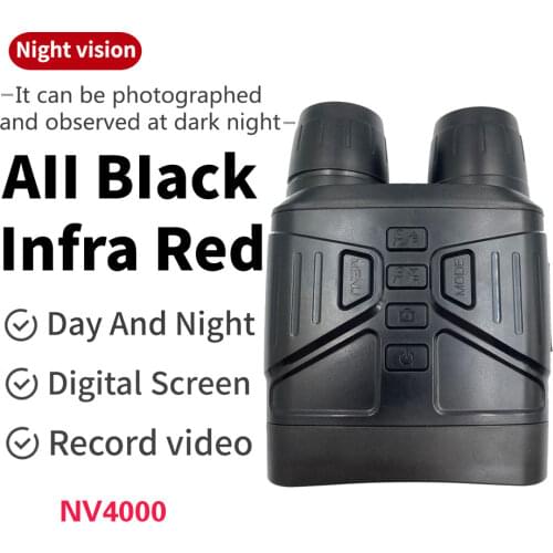 Binocular Night Vision Wide Life Animals Surveillance Digital Infrared Movement Detect Observe Photograph 3 Inch Display