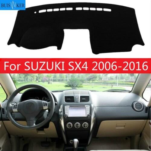 Dashboard Cover Sun Shade Non-slip Dash Mat Pad Carpet Car Stickers Interior Accessories For SUZUKI SX4 2006 2007 2008 2009-2016