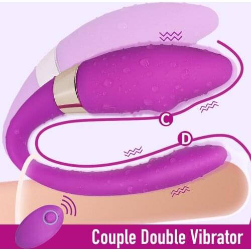 Remote Control Double Vibrator for Women Clitoris Stimulator Clit G Spot Vigina Massager Wearable Underwear Adult Sex Toys