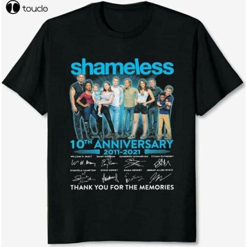 The Shameless 10Th Anniversary 2011 2021 Signatures Thank For Memories T Shirt Tee Shirt