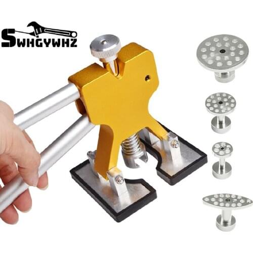 Hand tools Tool Paintless Dent Repair Tools Dent Removal Dent Puller Tabs Tool kit with aluminum tabs repairing