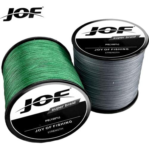 JOF 300M X12 X9 PE Line 9 Strands 12 Strands Reverse Spiral Tech Multifilament Fishing Line 20-120LB